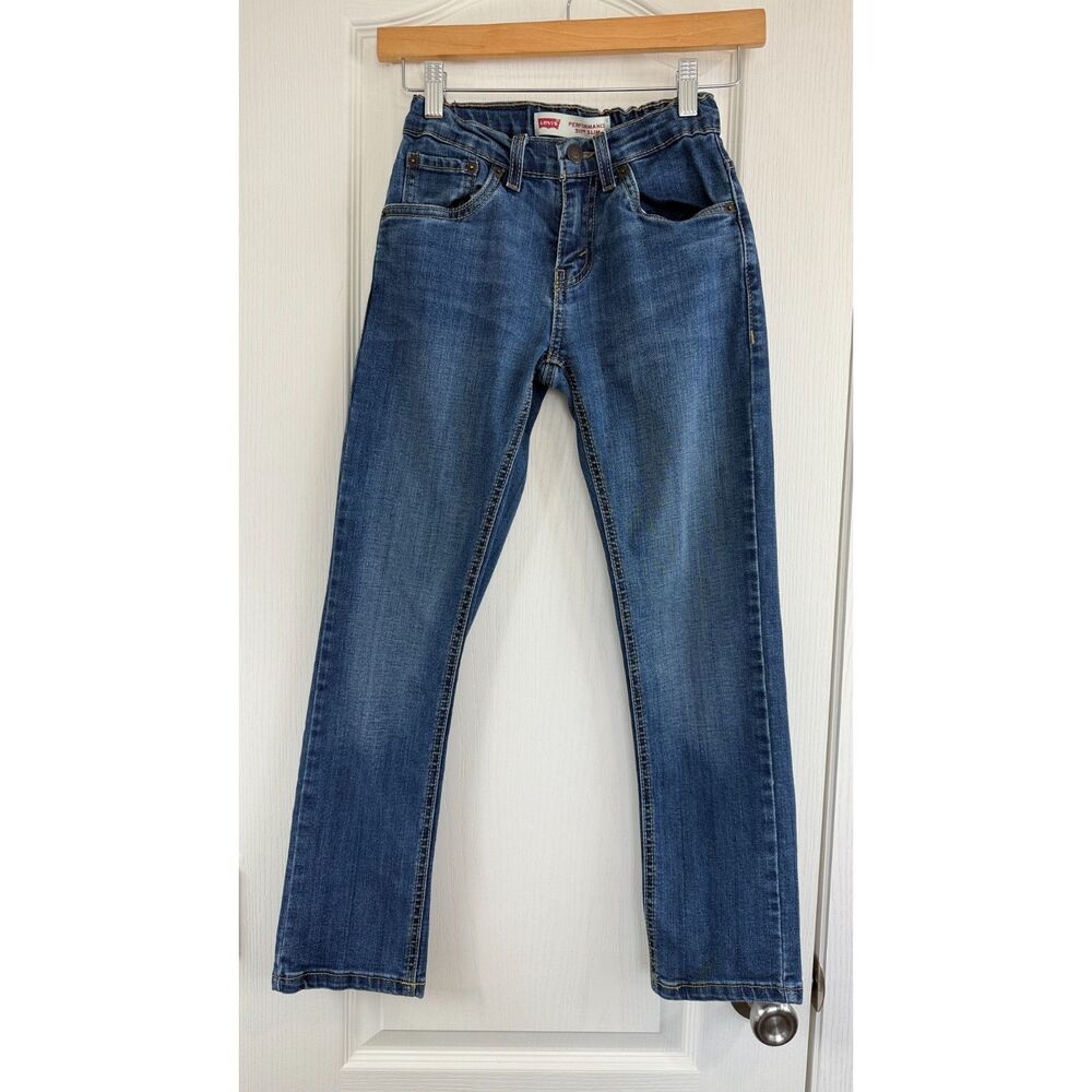Levi's Performance 511 Slim Jeans Adjustable Waist Boys Size 10 Reg